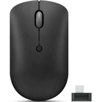 Мышь Lenovo 400 черный оптическая 2400dpi беспров. USB-C 3but (GY51D20865)