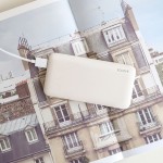 Мобильный аккумулятор Solove 001M+ 10000mAh QC3.0 10.5W 2.1A 2xUSB-A бежевый (001M+ BEIGE RUS)