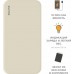 Мобильный аккумулятор Solove 001M+ 10000mAh QC3.0 10.5W 2.1A 2xUSB-A бежевый (001M+ BEIGE RUS)