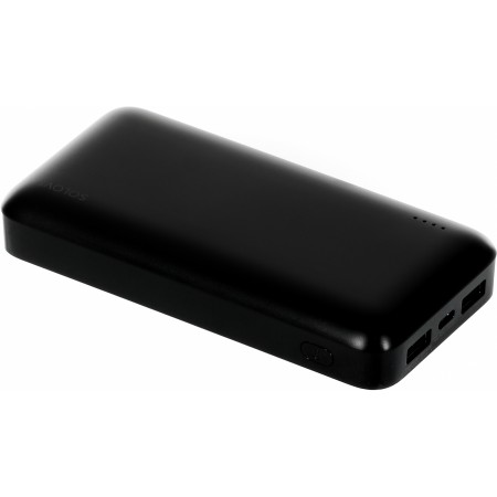 Мобильный аккумулятор Solove 003M 20000mAh QC3.0 18W 3A 2xUSB-A/USB-C черный (003M BLACK RUS)