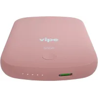 Мобильный аккумулятор Vipe Jake 5000mAh PD 20W 3A USB-C беспров.зар. розовый (VPPBJAKE5KSTPNK)