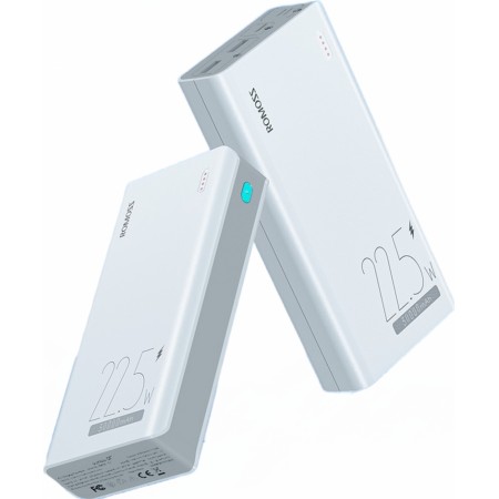 Мобильный аккумулятор Romoss Sense 8F 30000mAh QC/PD 22.5W 5A 2xUSB-A/USB-C белый