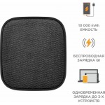 Мобильный аккумулятор Solove W5 10000mAh QC3.0/PD3.0/PE2.0 22.5W 2.1A 2xUSB-A/USB-C беспров.зар. черный (W5 BLACK UPDATED RUS)