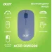 Мышь Acer OMR200 синий оптическая 1200dpi беспров. USB для ноутбука 2but (ZL.MCEEE.01Z)