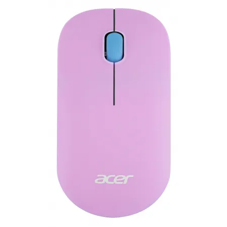 Мышь Acer OMR200 зеленый/фиолетовый оптическая 1200dpi беспров. USB для ноутбука 2but (ZL.MCEEE.021)