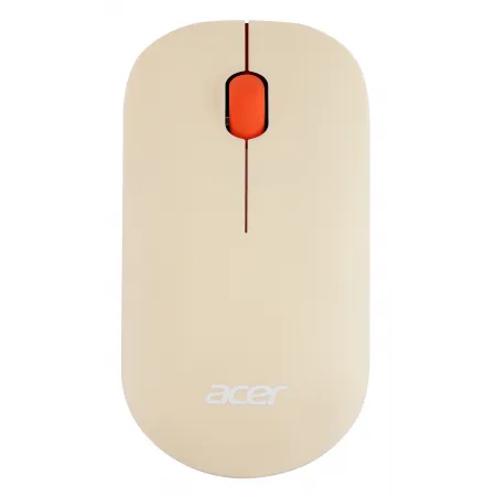 Мышь Acer OMR200 бежевый оптическая 1200dpi беспров. USB для ноутбука 2but (ZL.MCEEE.022)