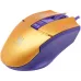 Мышь A4Tech Bloody L65 Max желтый/фиолетовый оптическая 12000dpi USB 6but (L65 MAX/ROYAL VIOLET)