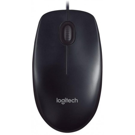 Мышь Logitech M90 черный оптическая 1000dpi USB 2but (910-001795)