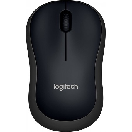 Мышь Logitech B220 Silent черный оптическая 1000dpi silent беспров. USB 2but (910-005553)