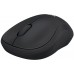 Мышь Logitech B220 Silent черный оптическая 1000dpi silent беспров. USB 2but (910-005553)