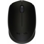 Мышь Logitech B170 черный/темно-серый оптическая 1000dpi беспров. USB для ноутбука 2but (910-004659)