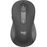 Мышь Logitech M650 Large графитовый оптическая 4000dpi silent беспров. BT/Radio USB 5but (910-006236)