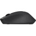 Мышь Logitech M330s черный оптическая 1000dpi silent беспров. USB 2but (910-006513)