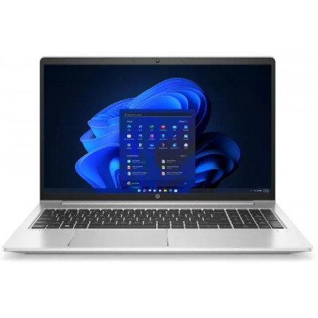 Ноутбук HP ProBook 450 G9 Core i5 1235U 8Gb SSD256Gb Intel Iris Xe graphics 15.6" IPS FHD (1920x1080) Windows 11 Professional 64 silver WiFi BT Cam (5Y4B0EA)