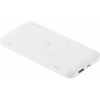 Мобильный аккумулятор Solove W10 10000mAh QC3.0/PD3.0 3A USB-A/USB-C беспров.зар. белый (W10 WHITE RUS)