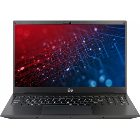 Ноутбук IRU Калибр 15TLI Core i3 1115G4 8Gb SSD256Gb Intel UHD Graphics 15.6" IPS FHD (1920x1080) Free DOS black WiFi BT Cam 7200mAh (1871663)