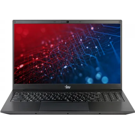 Ноутбук IRU Калибр 15TLI Core i3 1115G4 16Gb SSD512Gb Intel UHD Graphics 15.6" IPS FHD (1920x1080) Free DOS black WiFi BT Cam 7200mAh (1871671)