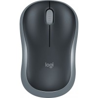 Мышь Logitech M185 черный/серый оптическая 1000dpi беспров. USB1.1 для ноутбука 2but (910-002235) Мышь Logitech M185 черный/серый оптическая 1000dpi беспров. USB1.1 для ноутбука 2but (910-002235)