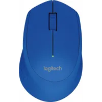 Мышь Logitech M280 синий оптическая 1000dpi беспров. USB 2but (910-004290)