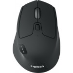 Мышь Logitech M720 Triathlon черный оптическая 1000dpi беспров. BT/Radio USB 6but (910-004791)