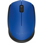 Мышь Logitech M171 синий/черный оптическая 1000dpi беспров. USB для ноутбука 2but (910-004640)