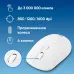 Мышь Оклик 509MW white белый оптическая 1600dpi беспров. USB для ноутбука 4but (1885186)