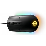 Мышь Steelseries Rival 3 черный оптическая 8500dpi USB 6but (62513)