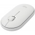 Мышь Logitech Pebble M350 белый оптическая 1000dpi беспров. BT/Radio USB 2but (910-005541)