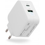 Блок питания TopON TOP-GaN-65W автоматический 65W 5V-20V 3.25A 2xUSB от бытовой электросети LED индикатор