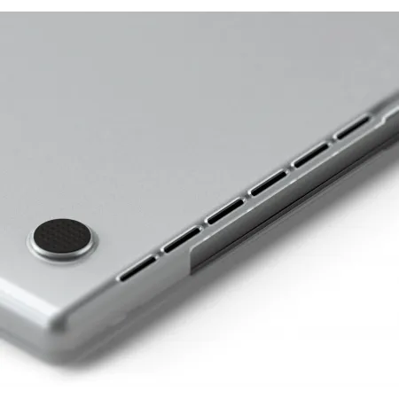 Чехол для ноутбука 16" Satechi Eco Hardshell прозрачный пластик (ST-MBP16CL)