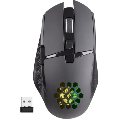 Мышь Defender Glory GM-514 черный оптическая 3200dpi беспров. USB 6but (52514)