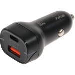 Автомобильное зар./устр. Wiiix UCC-7-2-08 3A+2A (PD+QC) USB-C/USB-A универсальное черный