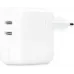 Адаптер Apple A2676 USB-C 35W 2xUSB от бытовой электросети