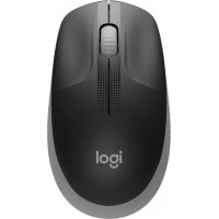 Мышь Logitech M190 черный/серый оптическая 1000dpi беспров. USB 2but (910-005906)