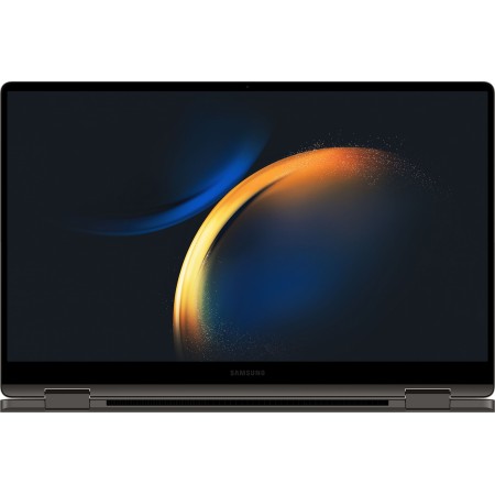 Ноутбук Samsung Galaxy book 3 360 NP750 Core i7 1360P 16Gb SSD512Gb Intel Iris Xe graphics 15.6" AMOLED Touch FHD (1920x1080) Windows 11 Home Multi Language 64 graphite WiFi BT Cam (NP750QFG-KA2US)