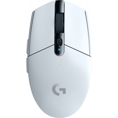 Мышь Logitech G305 Lightspeed белый оптическая 12000dpi беспров. USB 5but (910-005292)