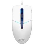 Мышь A4Tech N-530S белый оптическая 1200dpi USB 2but