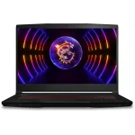 Ноутбук MSI GF63 Thin 12VE-238XRU Core i5 12450H 16Gb SSD512Gb NVIDIA GeForce RTX4050 6Gb 15.6" IPS FHD (1920x1080) Free DOS black WiFi BT Cam (9S7-16R821-238)