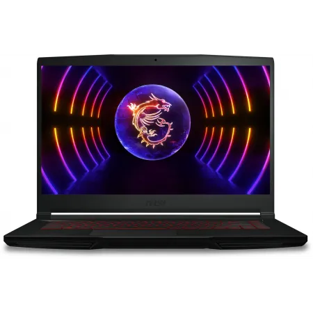 Ноутбук MSI GF63 Thin 12VE-238XRU Core i5 12450H 16Gb SSD512Gb NVIDIA GeForce RTX4050 6Gb 15.6" IPS FHD (1920x1080) Free DOS black WiFi BT Cam (9S7-16R821-238)