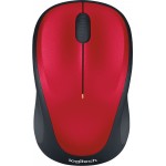 Мышь Logitech M235 красный/черный оптическая 1000dpi беспров. USB для ноутбука 2but (910-002496)