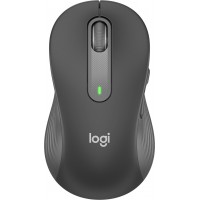Мышь Logitech M650 Large графитовый оптическая 4000dpi silent беспров. BT/Radio USB 4but (910-006239)