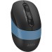 Мышь A4Tech Fstyler FB10CS черный/синий оптическая 2000dpi silent беспров. BT/Radio USB 4but (FB10CS USB ASH BLUE)