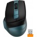 Мышь A4Tech Fstyler FB35CS темно-зеленый/черный оптическая 2000dpi silent беспров. BT/Radio USB 5but (FB35CS USB MIDNIGHT GREEN)