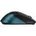Мышь A4Tech Fstyler FB35CS темно-зеленый/черный оптическая 2000dpi silent беспров. BT/Radio USB 5but (FB35CS USB MIDNIGHT GREEN)