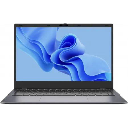 Ноутбук Chuwi GemiBook Xpro N-series N100 8Gb SSD256Gb Intel UHD Graphics 14.1" IPS FHD (1920x1080) Windows 11 Home grey WiFi BT Cam 5000mAh (1746155)