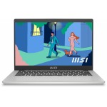 Ультрабук MSI Modern 14 C12MО-688RU Core i7 1255U 16Gb SSD512Gb Intel Iris Xe graphics 14" IPS FHD (1920x1080) Windows 11 Professional silver WiFi BT Cam (9S7-14J111-688)