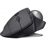 Трекбол Logitech Trackball MX Ergo графитовый оптическая 2048dpi беспров. BT/Radio USB 6but (910-005182)