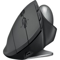 Трекбол Logitech Trackball MX Ergo графитовый оптическая 2048dpi беспров. BT/Radio USB 6but (910-005182)