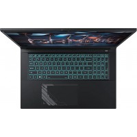 Ноутбук Gigabyte G7 MF Core i5 12500H 16Gb SSD512Gb NVIDIA GeForce RTX4050 6Gb 17.3" IPS FHD (1920x1080) Free DOS black WiFi BT Cam (MF-E2KZ213SD)