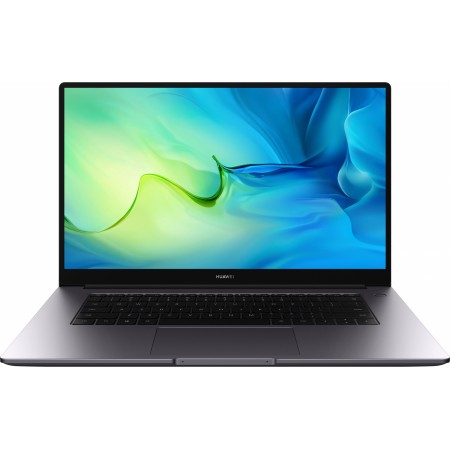 Ноутбук Huawei MateBook D 15 BoDE-WDH9 Core i5 1155G7 8Gb SSD256Gb Intel Iris Xe graphics 15.6" IPS FHD (1920x1080) noOS grey space WiFi BT Cam (53013URV)